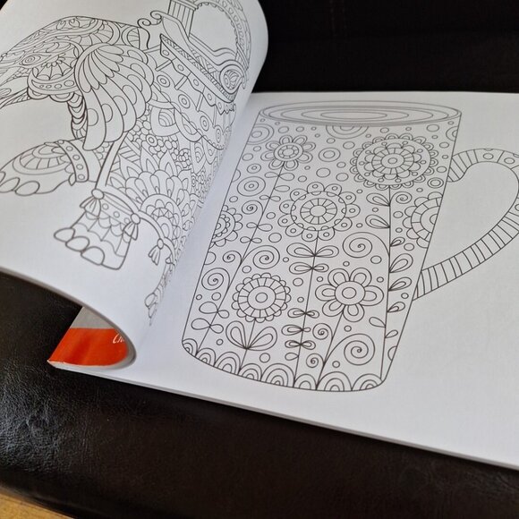 THE COLOURS OF TREASURES AND TRINKETS ADULT COLOURNG BOOK NEW - Picture 10 of 14